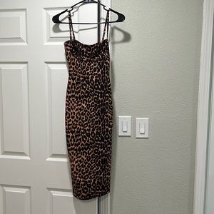 Pretty Little Thing Cheetah Print Dress
